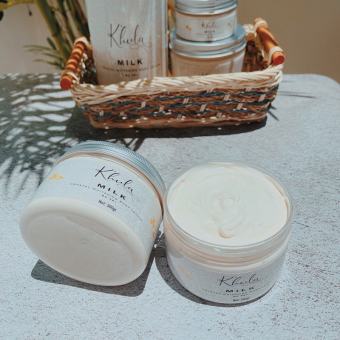 Kem dưỡng trắng da body K'HULA MILK, hộp 300gr, không bết rít, không lộ vân kem