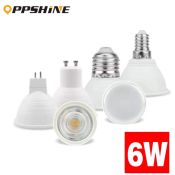 Super Bright 6W LED Bulb E27 E14 GU10 MR16