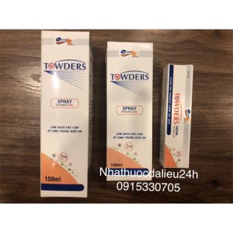 Xịt  ghẻ Towders Spray chai to 150ml