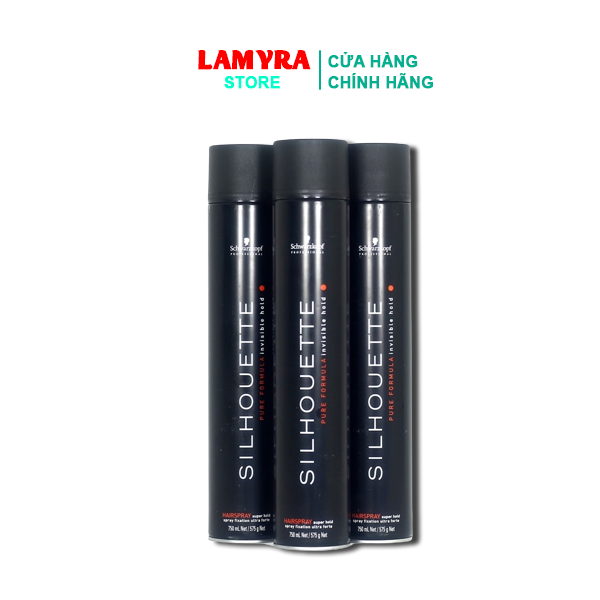 Gôm Xịt Tóc Nam Silhouette Siêu Giữ Nếp, Mùi Hương Nam Tính Lamyra