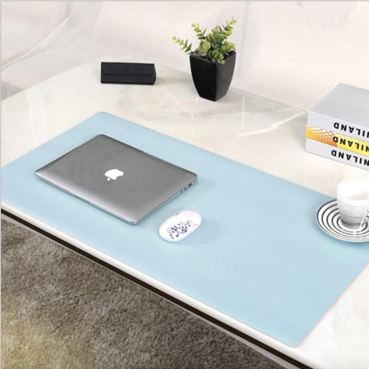 World Mart - Tấm da trải bàn làm việc LuxOffice Deskpad 3 (xanh,Nâu