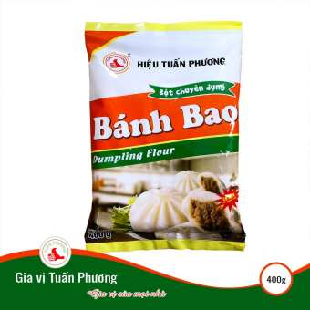 Bột Bánh Bao Có Men Thương Hiệu Tuấn Phương 400g ( Gói )