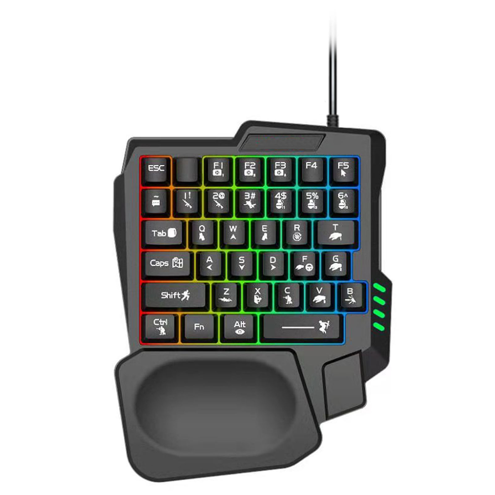 left handed gaming keypad