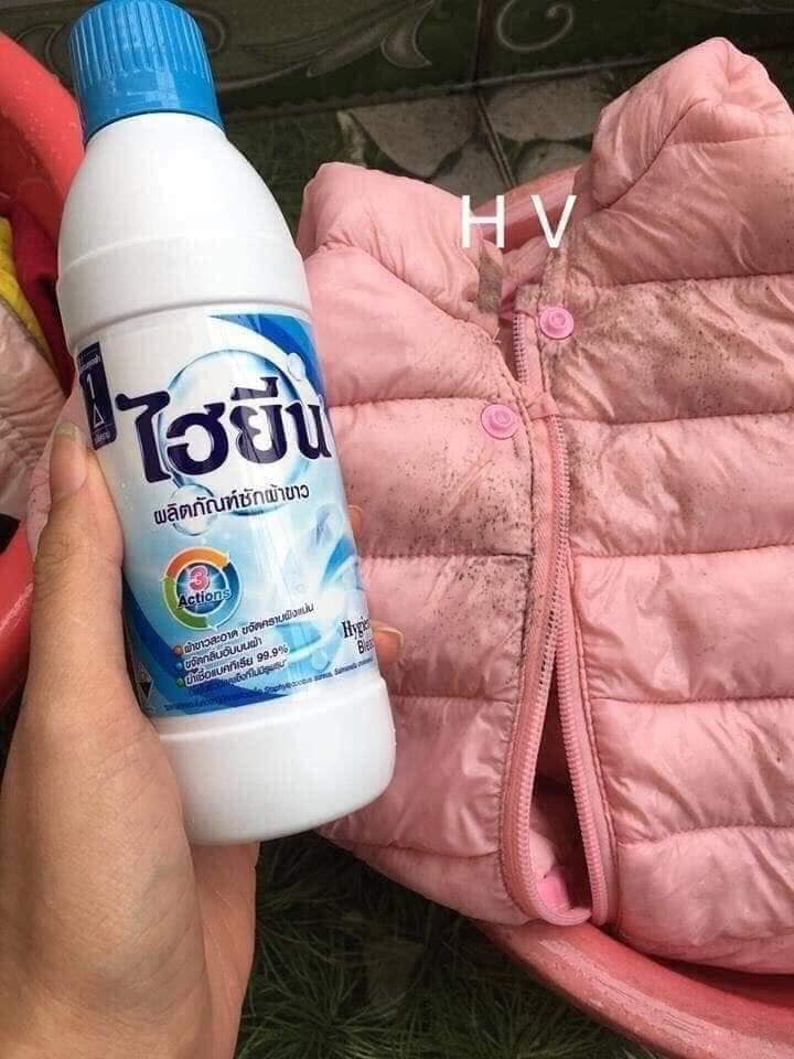 Chai Tẩy Trắng quần áo Thái Lan lọ 250ml
