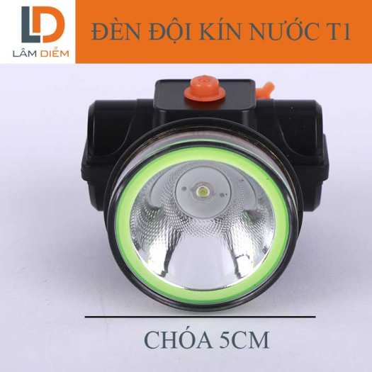 Đèn pin đội đầu siêu sáng kín nước  T1