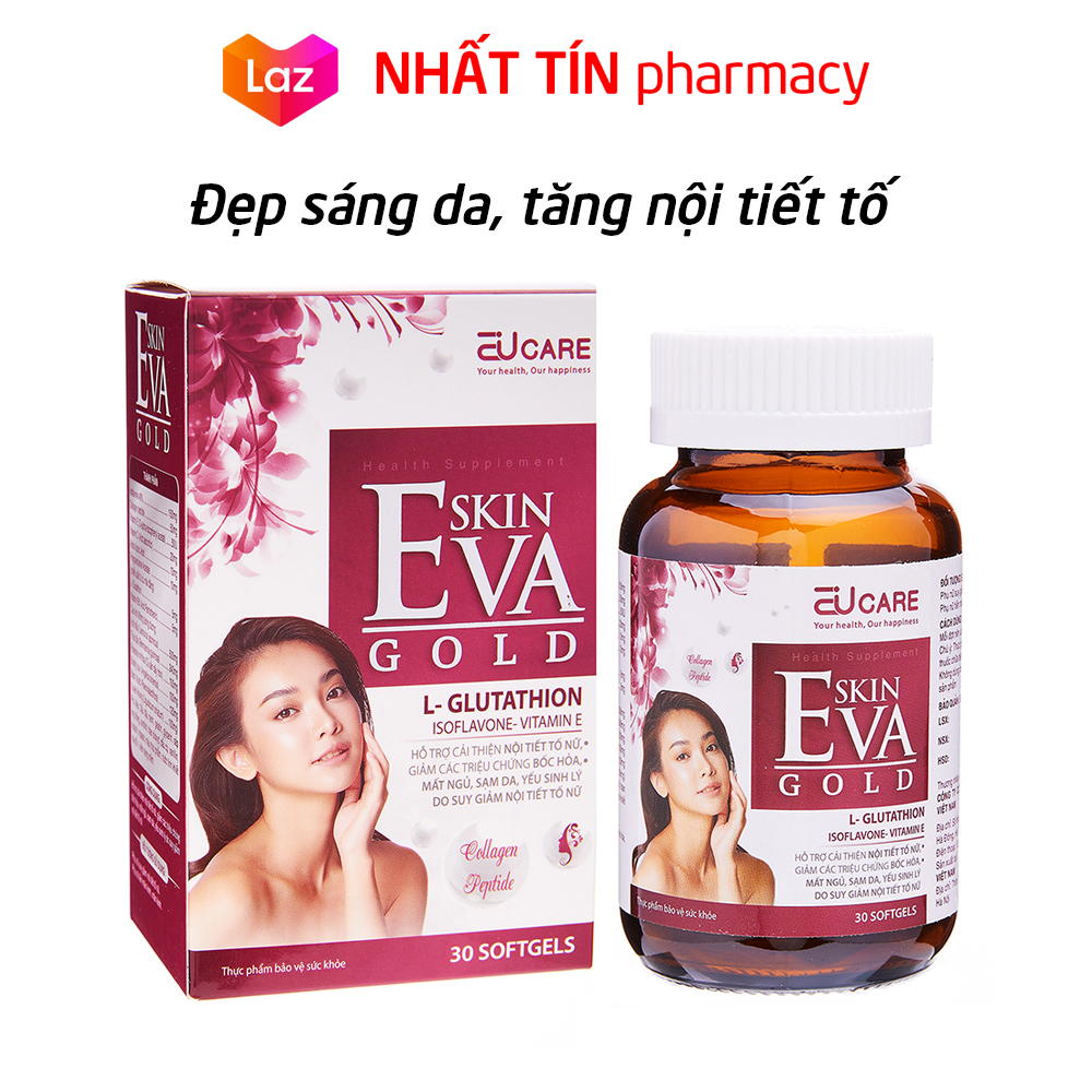 Viên uống tăng nội tiết tố nữ giảm nám sạm da ổn định vòng kinh tăng sinh lý nữ giảm khô hạn Skindiva - Hộp 30 viên - NHẤT TÍN PHARMACY