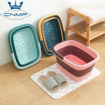 CNMF Bồn Tắm Chân Mát Xa Dung Tích Cao Gấp Gọn Bồn Rửa