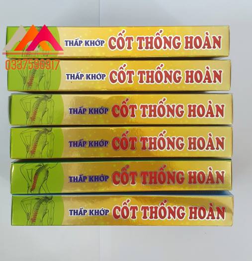 THẤP KHỚP CỐT THỐNG HOÀN - HỔ TRỢ ĐAU KHỚP - VIÊM ĐA XƯƠNG KHỚP - THOÁT VỊ ĐĨA ĐỆM