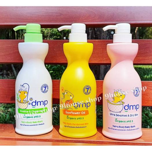 01 chai Sữa Tắm Gội Cho Bé Dermapon Thái Lan 480ml