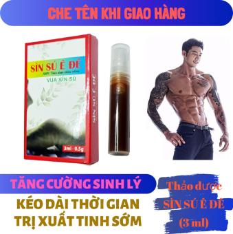 Thảo dược SÌN SÚ Ê ĐÊ nguyên chất VUA SÌN SÚ dạng NƯỚC XỊT cao cấp nam - (chai 3ml) - hàng chính hãng ( xìn sình xú )
