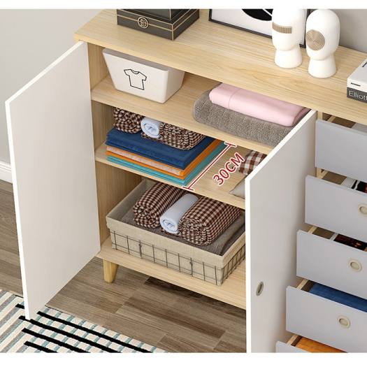 Tủ để đồ trang trí Mẫu mới, tủ để đồ có ngăn kéo nhỏ gọn đa năng bằng gỗ