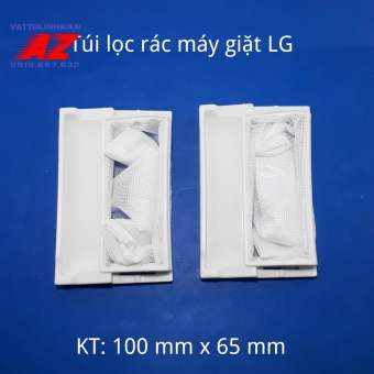 SET 02 túi lưói lọc 10 cm x 6.5 cm cho máy giặt LG