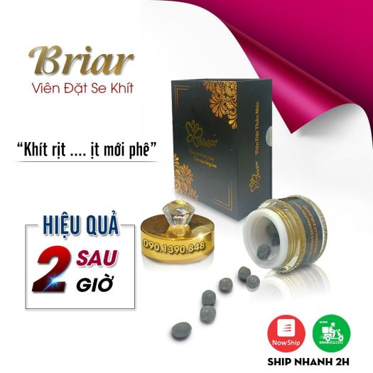 Hộp 10 viên đặt briar pk - Thảo Mộc Phụ Khoa Se Khít Số 1 Hiện Nay-Evashop69- Hàng Mới Nhất 2021