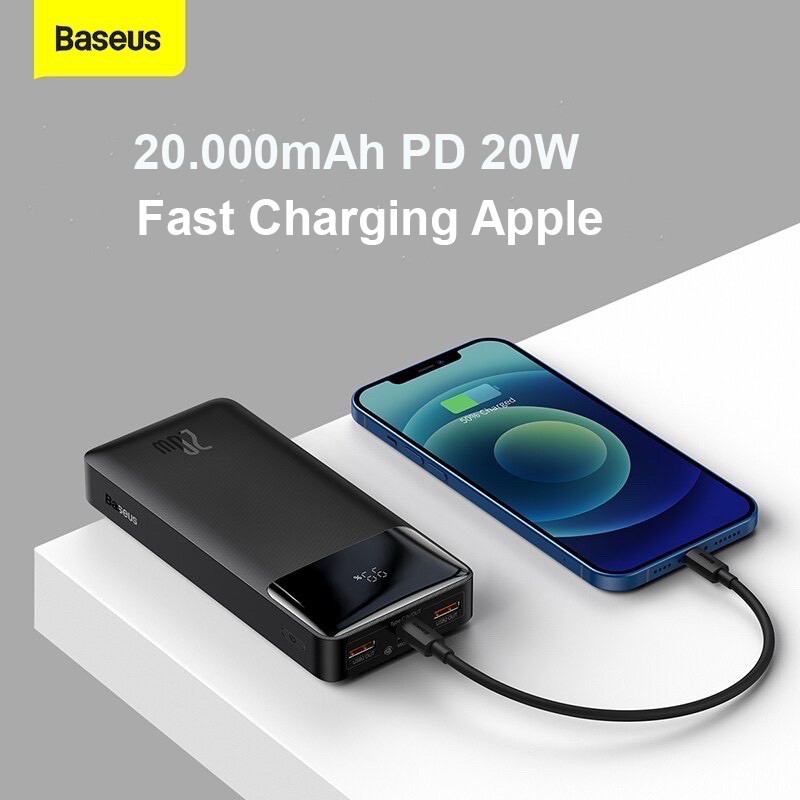 Pin sạc dự phòng 10000mah 20000mah 30000mah baseus chính hãng