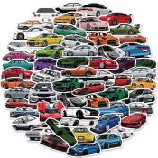 xs540-50pcs JDM car graffiti waterproof sticker