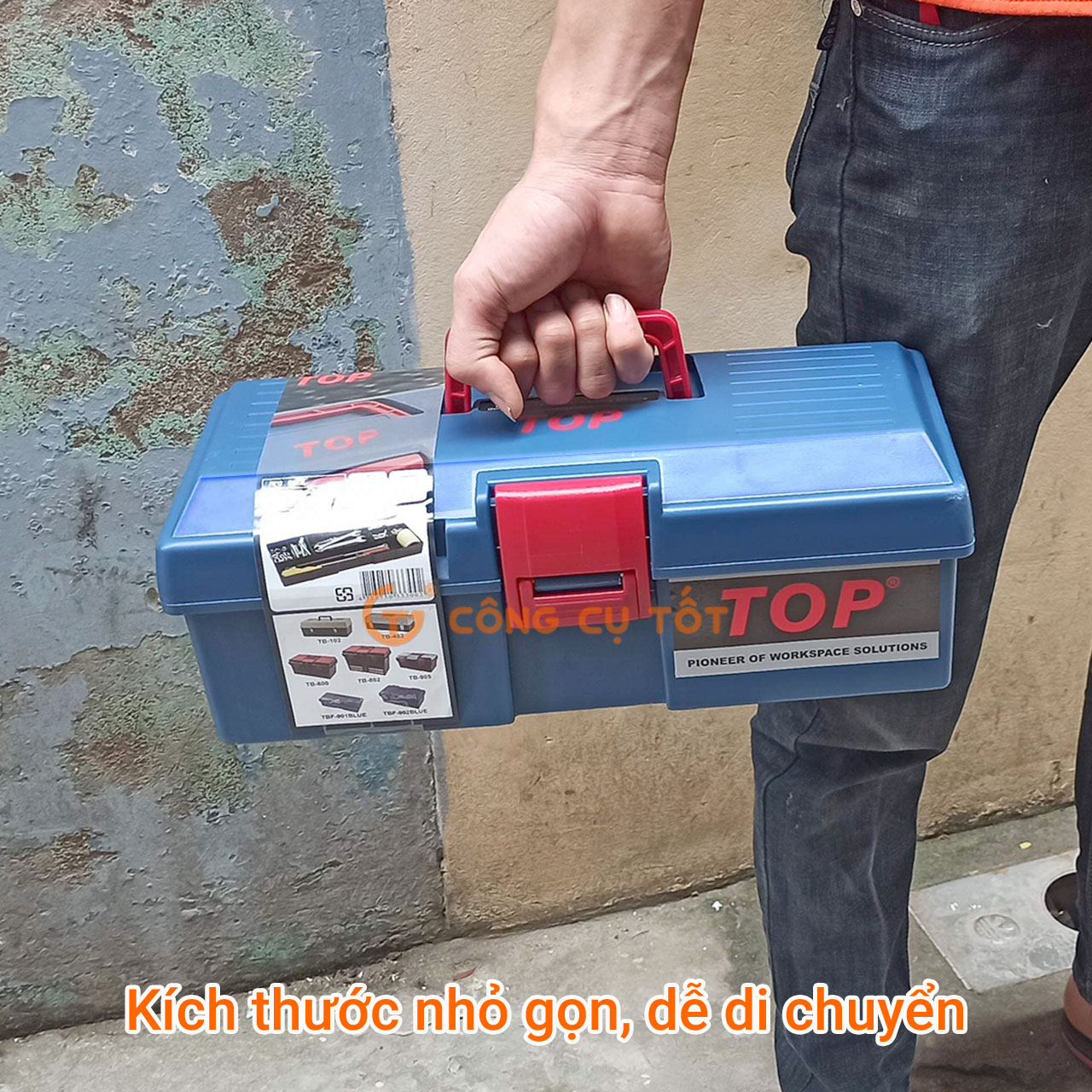 Hộp đồ nghề TOP TBF - 901Blue
