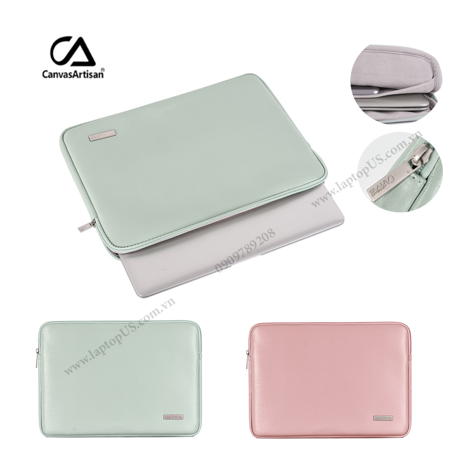 Túi Chống Sốc Laptop Macbook Surface Da PU