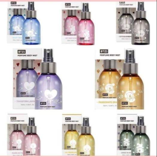 Nước Hoa Perfume Body Mist Bt21 Bts Bonit037 - Unisex | Thefaceholic.Com