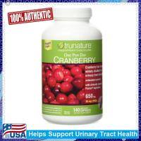 trunature CRANBERRY 650mg Maintain Healthy Urinary Tract  140 Vegetarian Capsules