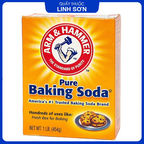 Bột đa dụng pure baking soda arm & hammer 454g