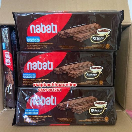 BÁNH XỐP NABATI GÓI 140G (PHÔ MAI, SOCOLA BÁNH MỎNG, SOCOLA BÁNH DÀY)