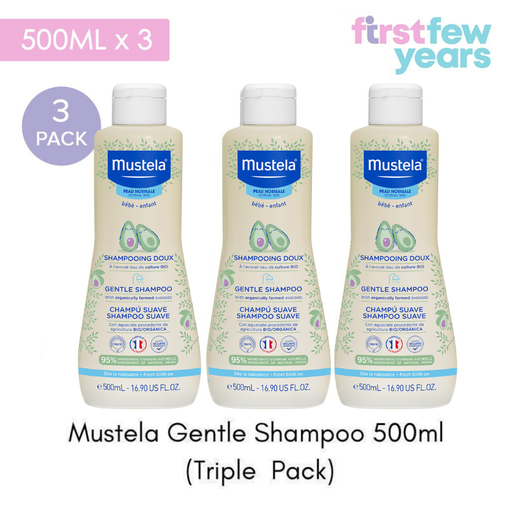 Shampoo suave bebé Mustela 200ml – Motherna