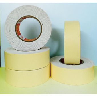 Băng keo sốp hai mặt màu vàng 5cm