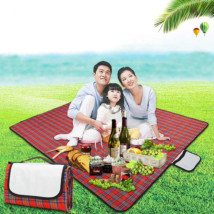 [XẢ KHO] Thảm Picnic Kẻ Caro, Thảm Picnic Vải 1m8 X 1m5 ,Thảm Picnic Cắm Trại Giá Rẻ, Thảm Picnic Du Lịch, Thảm Dã Ngoại, Thảm Dã Ngoại Du Lịch Đi Biển, Bạt Trải Picnic Cắm Trại Đi Phượt Chống Thấm Nước,Gấp Gọn Tiện Lợi