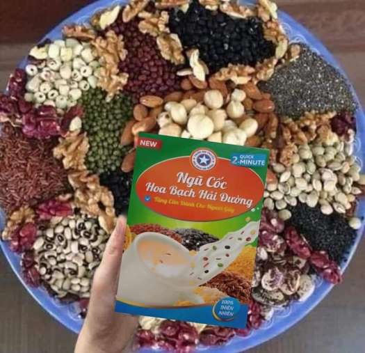 Combo 2 Hộp Bột Ngũ Cốc Tăng Cân Hoa Bạch Hải Đường