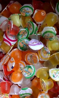 1Kg Rau câu Trái câu nhiều vị