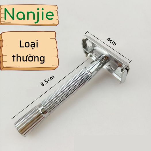 Các Loại Dao Cạo Râu Phong Cách Cổ Điển Gắn Lưỡi Lam Thép Không Gỉ
