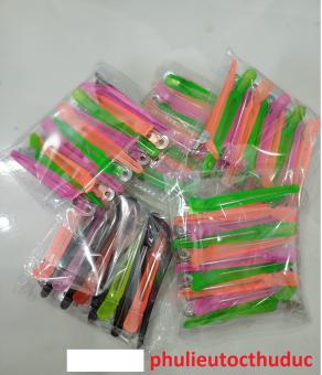 10 kẹp vịt dùng để giữ tóc khi uốn duỗi nhuộm loại thường - phulieutocthuduc