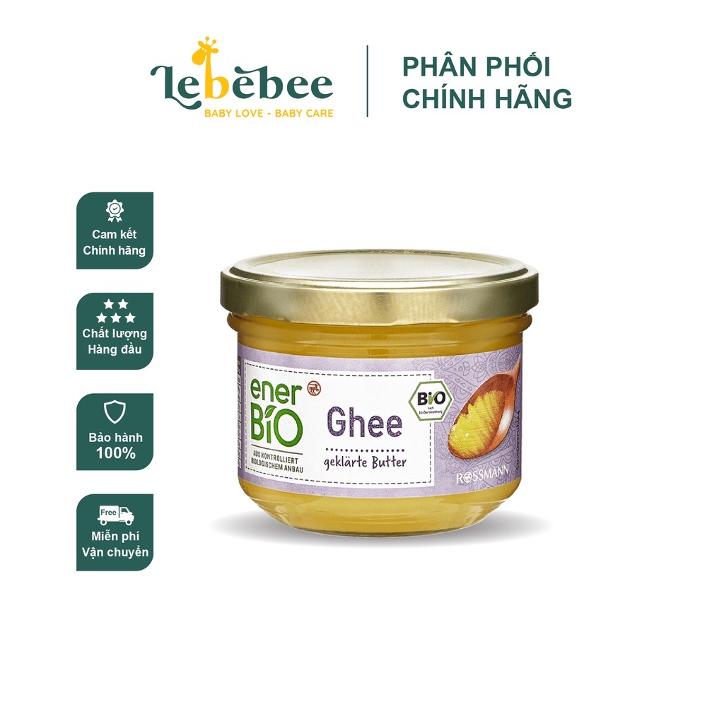 Bơ Ghee hữu cơ Đức cho bé ăn dặm từ 6 tháng - Sumishop2019