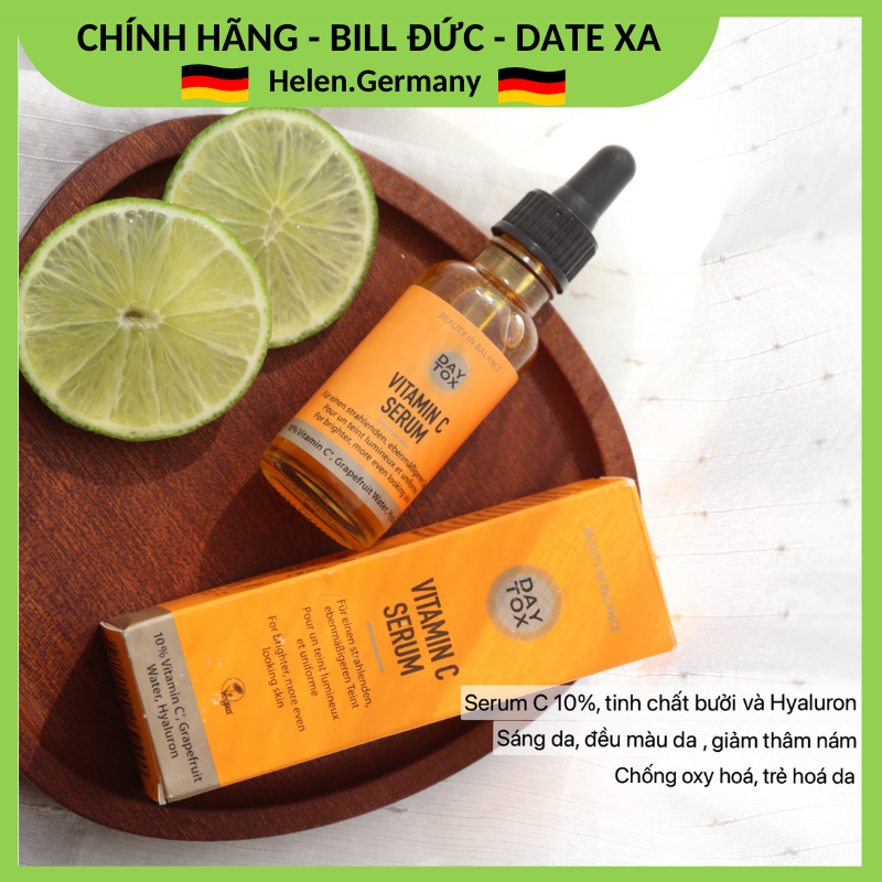 Serum vitamin c daytox huyết thanh dưỡng sáng da mờ nám và trẻ hóa làn da 30ml
