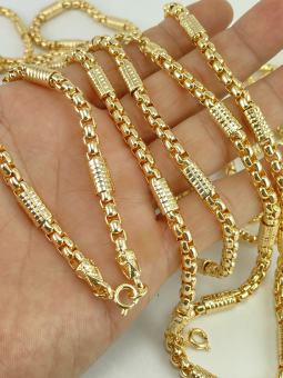 DÂY CHUYỀN NAM MẠ VÀNG 18K CAO CẤP