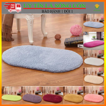 Thảm chân lông cừu Ovan, Thảm chùi chân lông cừu, Thảm trải sàn ovan, thảm trang trí đẹp