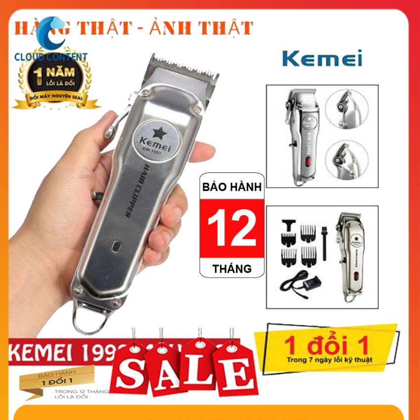 Tông đơ cắt tóc - Tông đơ cắt tóc chất lượng cao - Tăng đơ Kemei chất lượng tương đương tông đơ xiaomi tông đơ jichen tông đơ philips