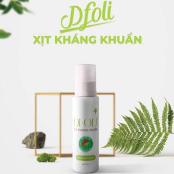 Xịt kháng khuẩn toàn thân DFoli 60ml