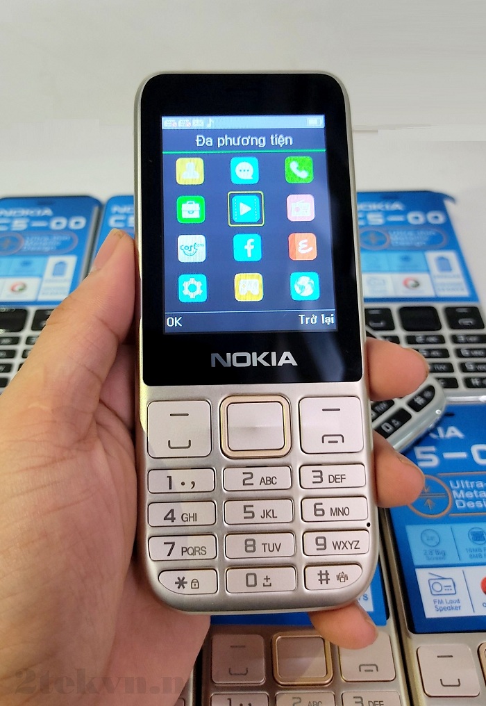 Điện thoại Nokia C500 2 sim phổ thông giá rẻ