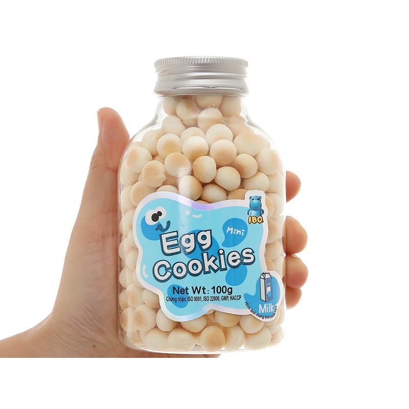 Bánh men bi trứng mini i.b.o 100g