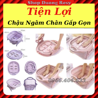Chậu Ngâm Chân Chậu Gấp Gọn Chậu tiện lợi
