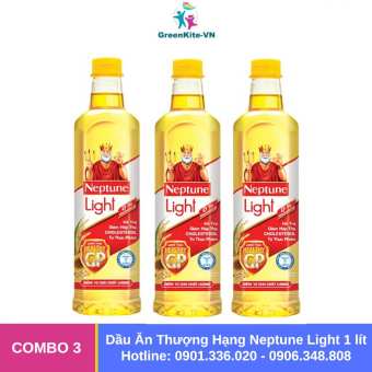 Dầu Ăn Neptune Light Thượng Hạng 1L