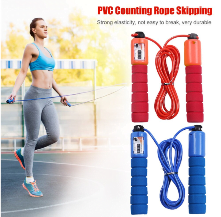 Dây nhảy thể duc tập gym boxing 3m cao cấp có loại đếm số nhiều màu_dụng cụ nhảy dây dây nhảy 3m dây nhảy học sinh dây nhảy gym dây nhảy nặng dây nhảy boxing