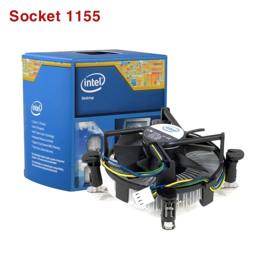 Quạt tản nhiệt cpu quạt cpu quạt cpu đa năng quạt cpu đa năng dùng cho socket 775/1150/1151/1155/1156 fan zin