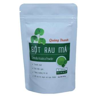 sét 5 gói bột rau má Quảng Thanh