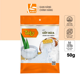 Bột Cốt Dừa Tài Ký - Nguyên Chất! Date Mới Nhất! 50g