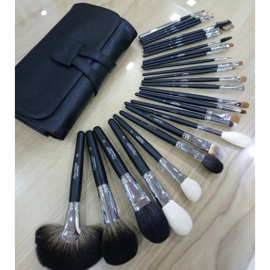 Bộ Cọ Shiseido 28 Cây Lông Chồn 01 ( Bộ Cọ Trang Điểm/ Makeup Chuyên Nghiệp)