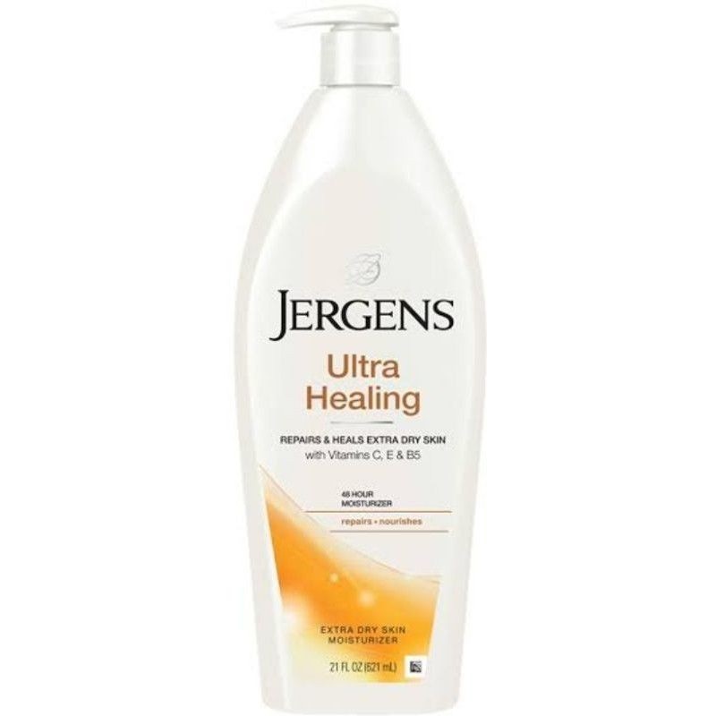 ขวดใหญ่ ขวดปั้ม โลชั่น เจอร์เกน Jergens Lotion เจอร์เกนส์ โลชั่นบำรุงผิวกายสูตรเข้มข้น 621 ML มี ...