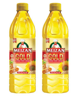 Combo 2 Chai Dầu Ăn Meizan Gold 1L