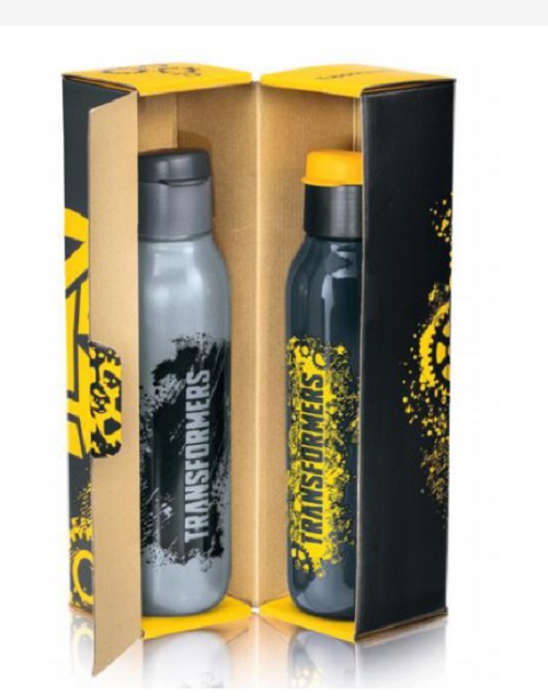 Transformer bubblebee water bottle, Furniture & Home Living, Kitchenware &  Tableware, Water Bottles & Tumblers on Carousell